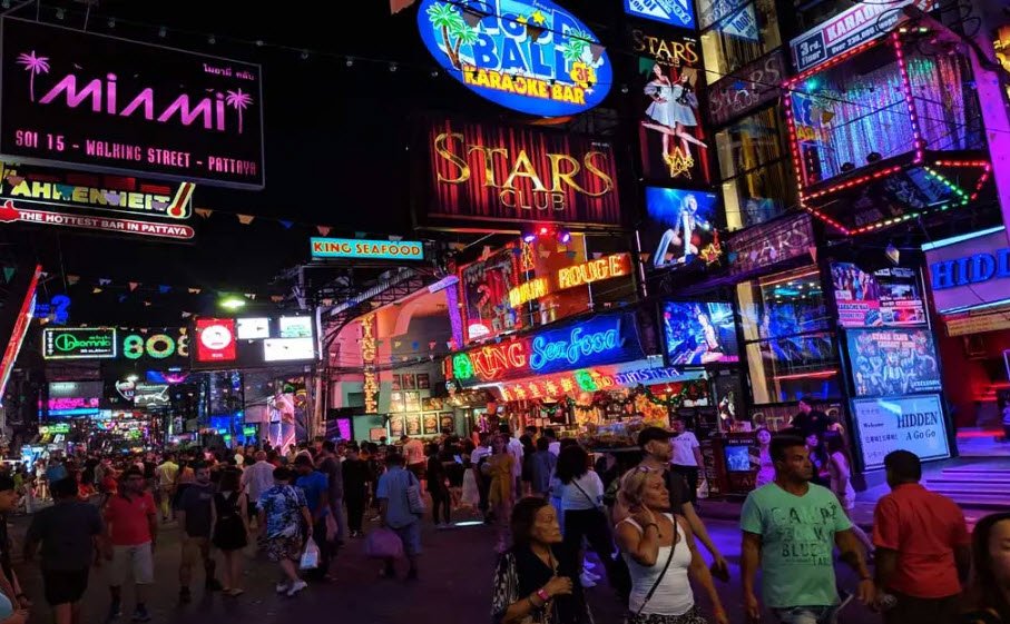 Pattaya Walking Street, Pattaya, Thailand